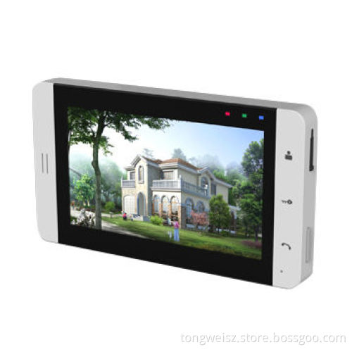 Wired Video Doorphone with Recording Monitor and Touch ButtonNew
